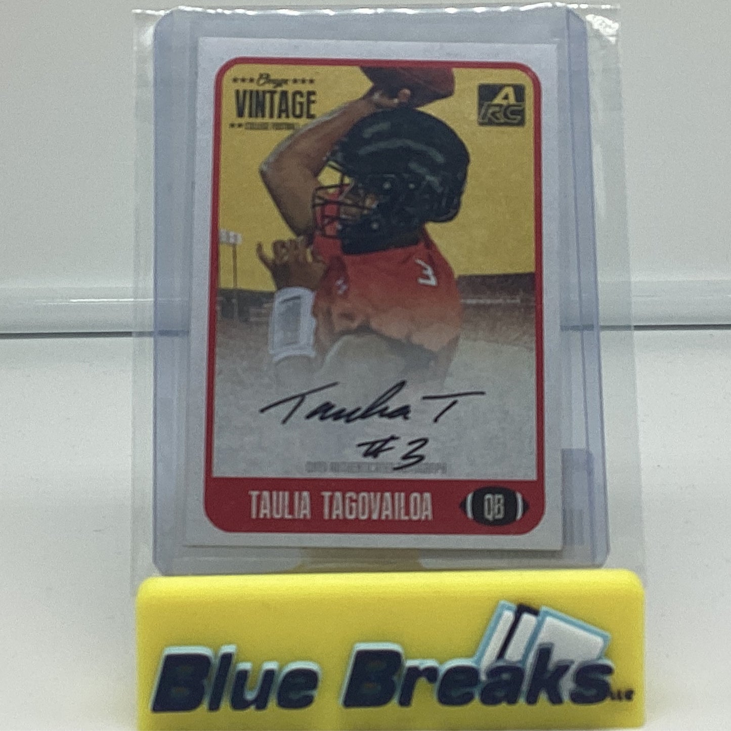 2021 Onyx Authenticated - Taulia Tagovailoa 5/5