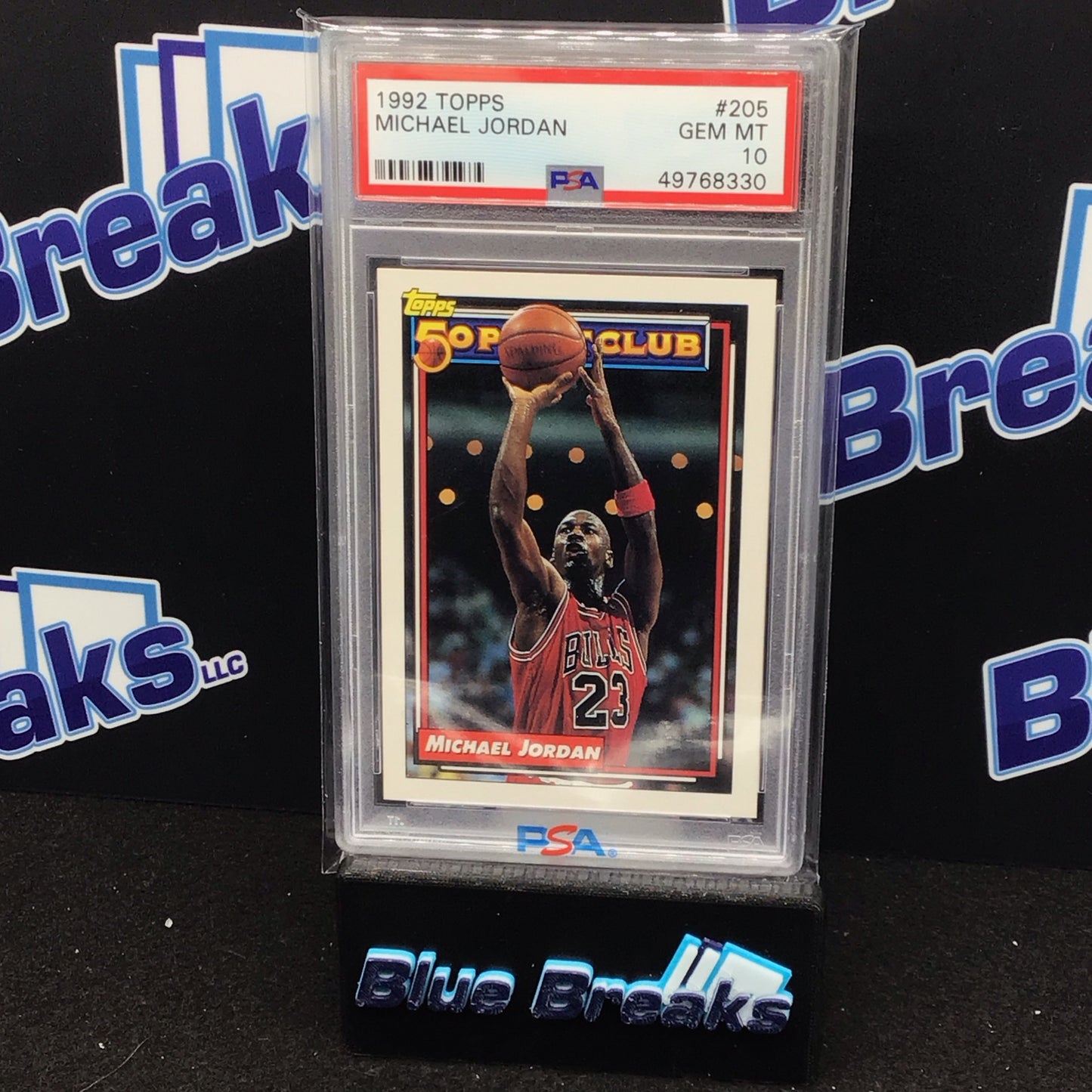 1992 Topps Michael Jordan #205 PSA 10 Bulls