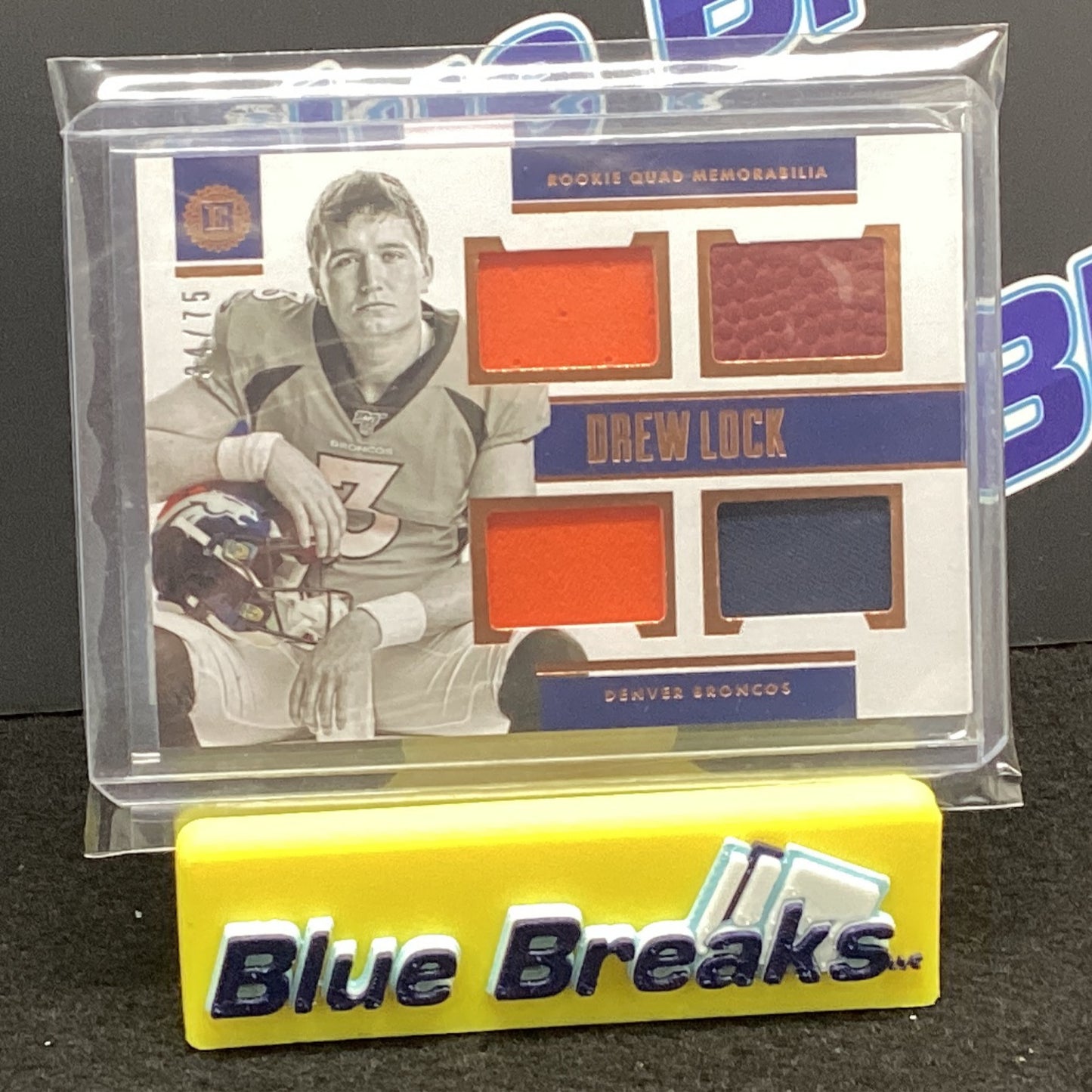 2019 Panini Encased - Drew Lock 34/75
