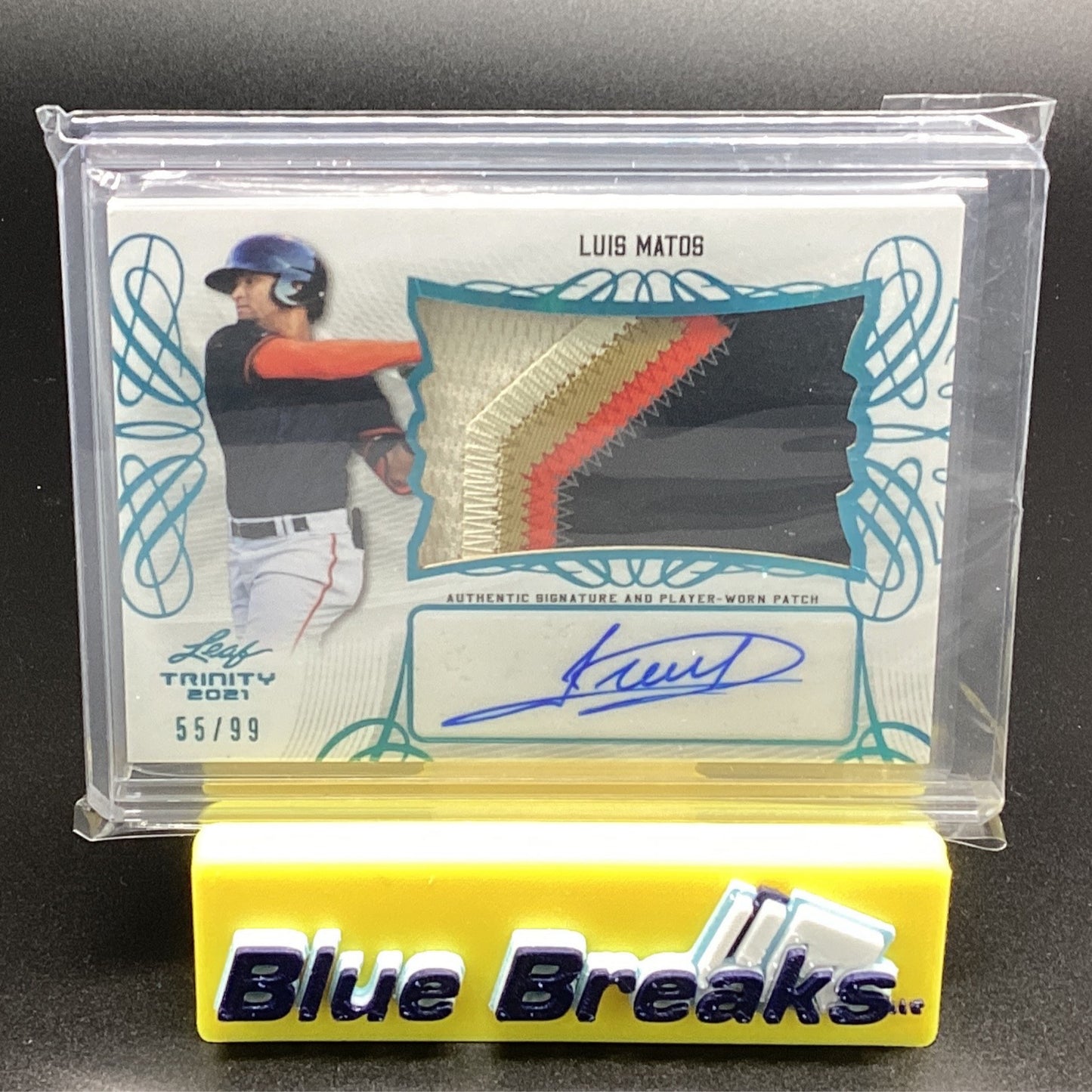 2021 Leaf Trinity - Luis Matos 55/99