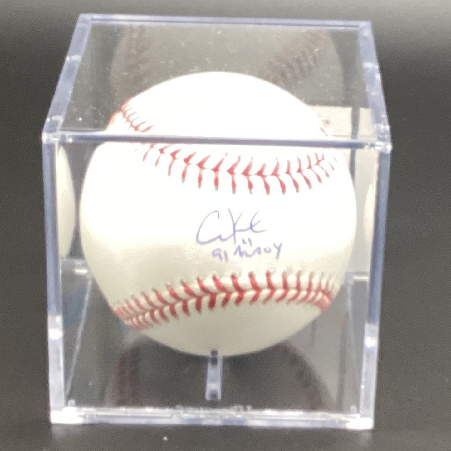 Chuck Knoblauch Signed Baseball
