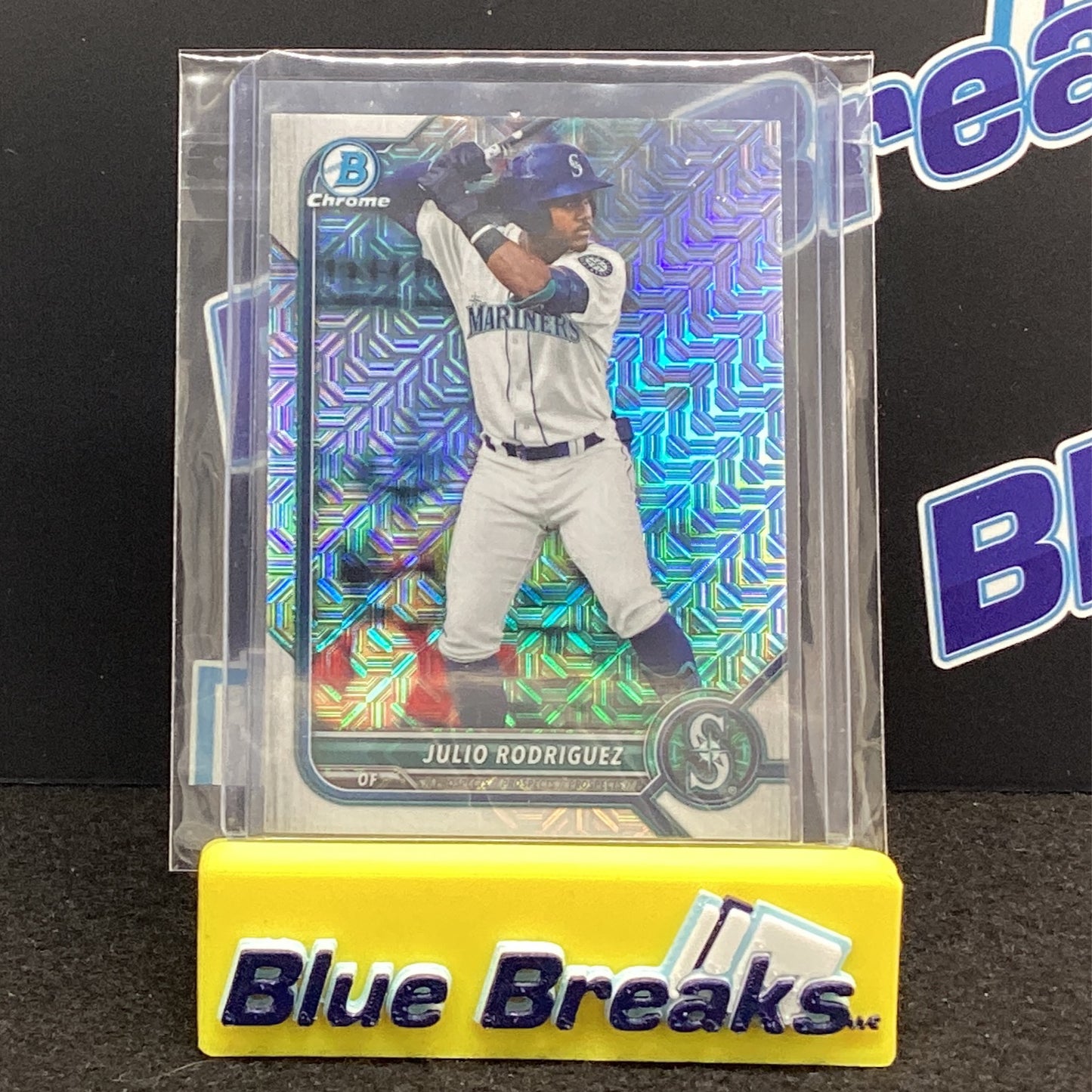 2022 Bowman Chrome - Mojo Refractor - Julio Rodriguez - BCP45