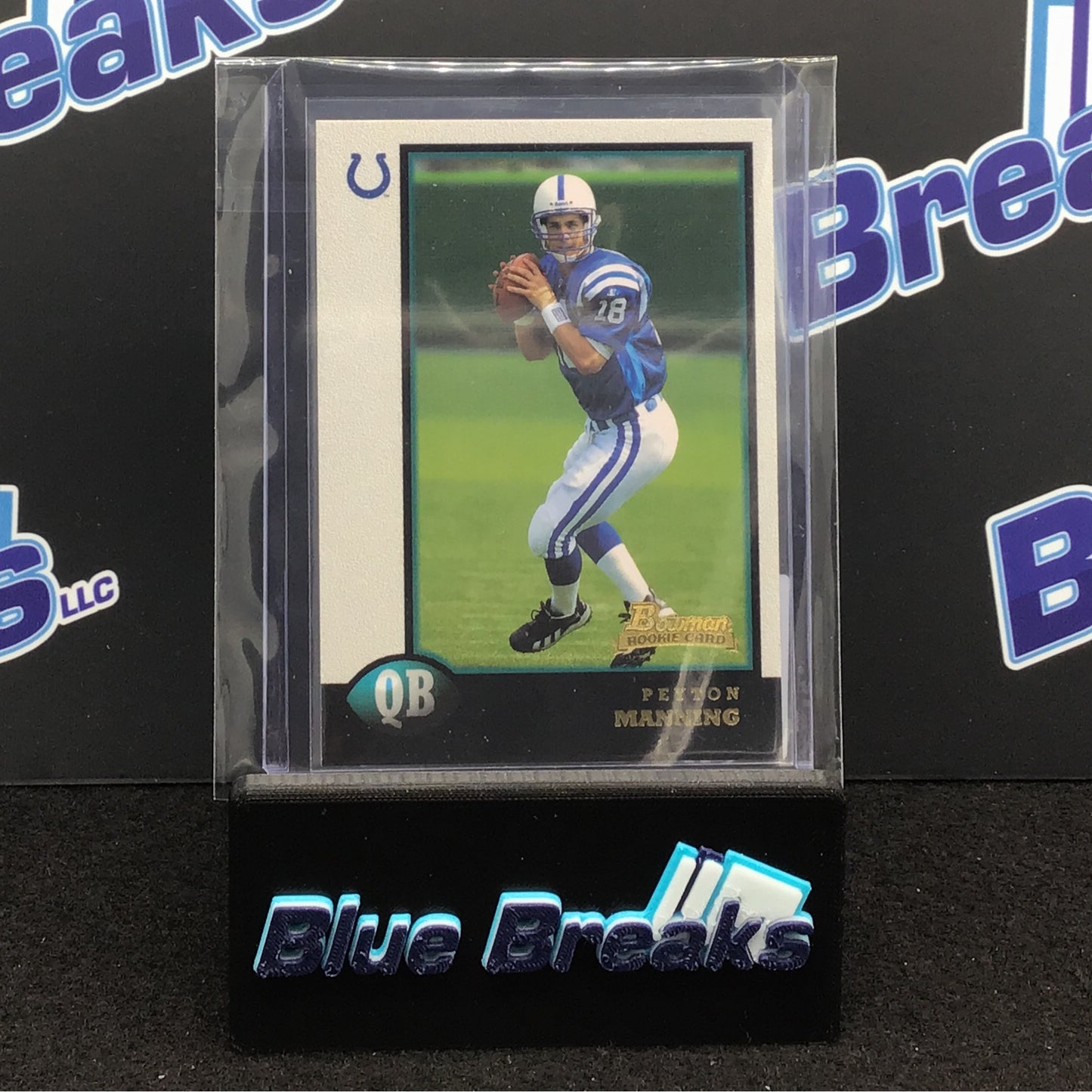 1998 Bowman Rookie Card Peyton Manning #1 Colts