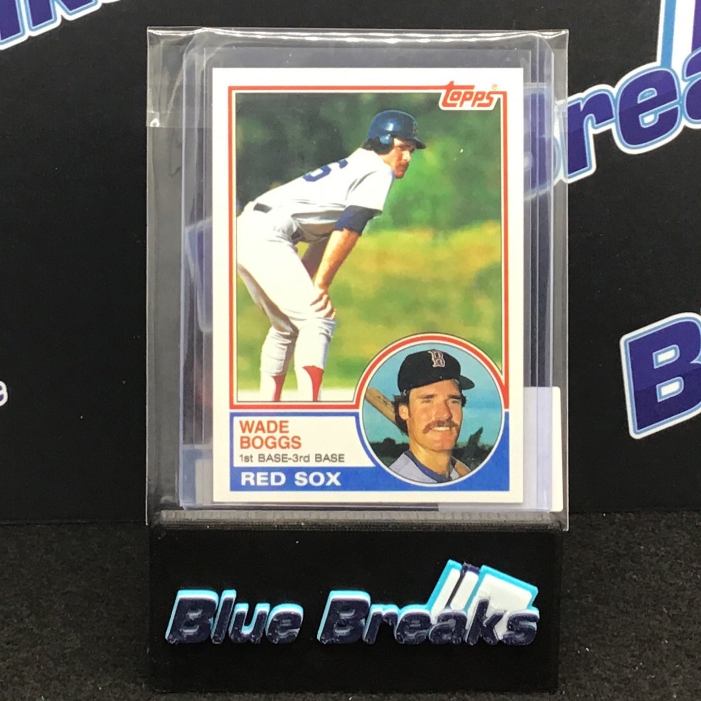 1983 Topps Wade Boggs #498 Red Sox
