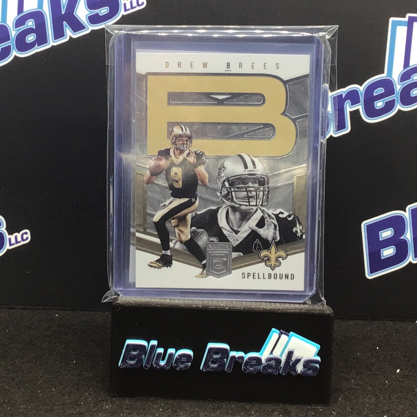 2018 Panini Donruss Elite Spellbound Drew Brees B-R-E-E-S /299 #SB-DB5