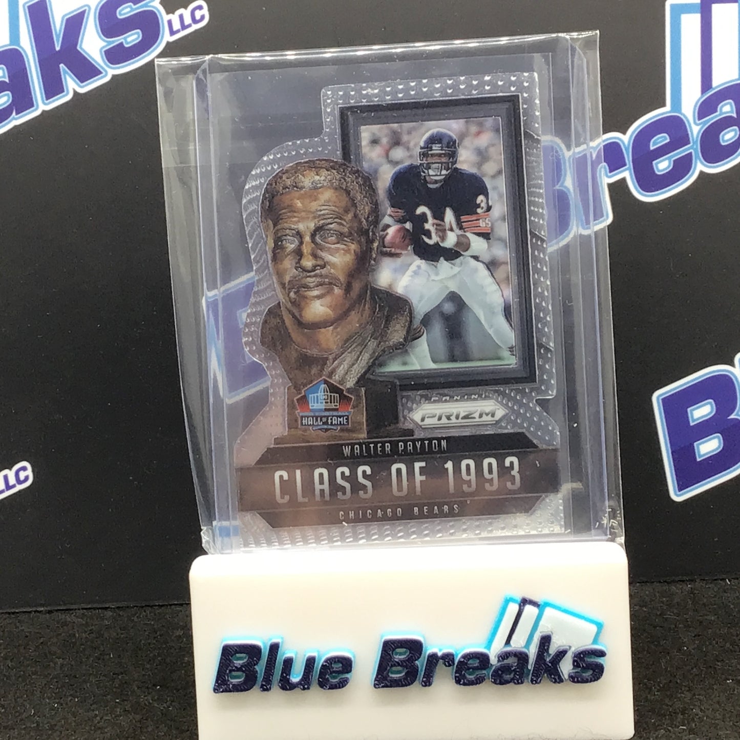 2015 Panini - Prizm Football - Walter Payton - Hall of Fame - Die Cut - Chicago Bears