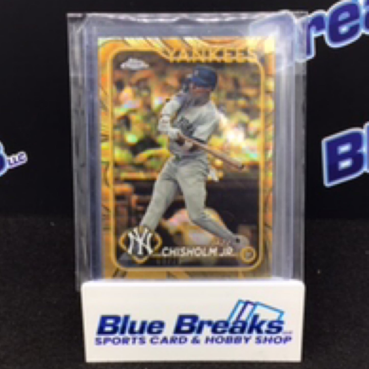 2024 Topps Gilded gold wave Jazz Chishom Jr 68/75 #66 Yankees