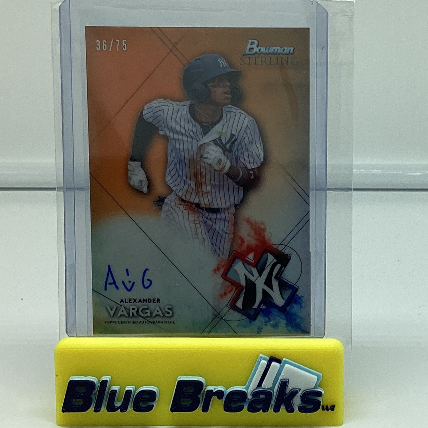 2021 Bowman Sterling - Alexander Vargas 36/75