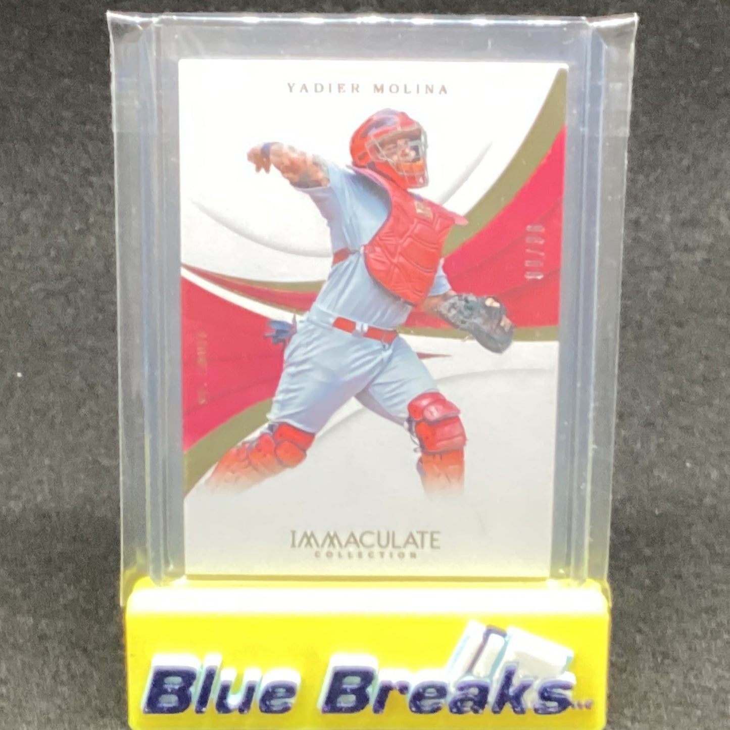 2018 Panini Immaculate - Yadier Molina 66/96