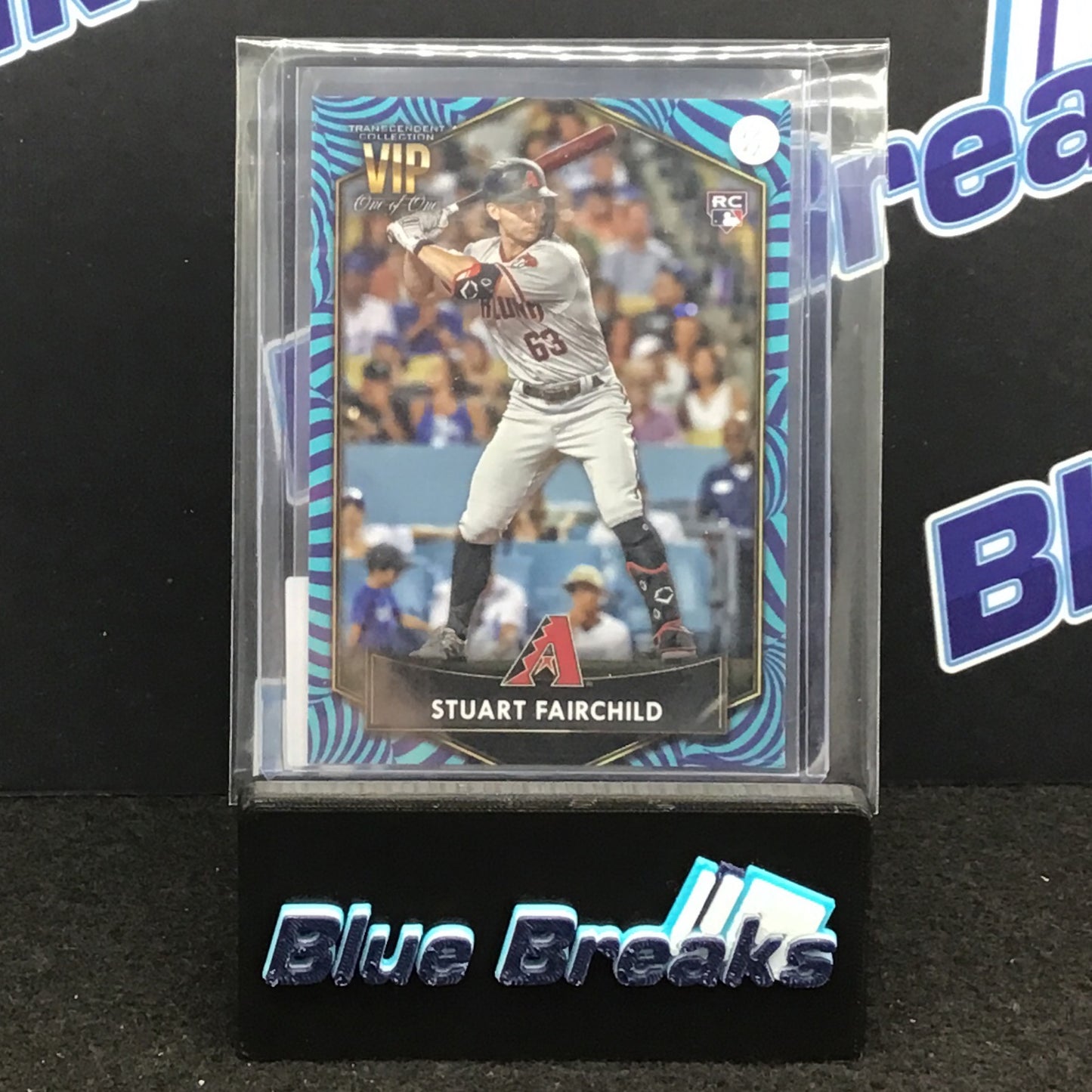2022 Topps Transcendent Baseball VIP Party Stuart Fairchild 1/1 #83 Diamondbacks