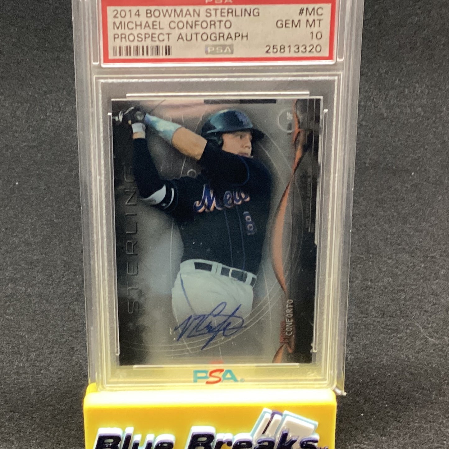 2014 Bowman Sterling - Michael Conforto Prospect Auto #MC PSA 10