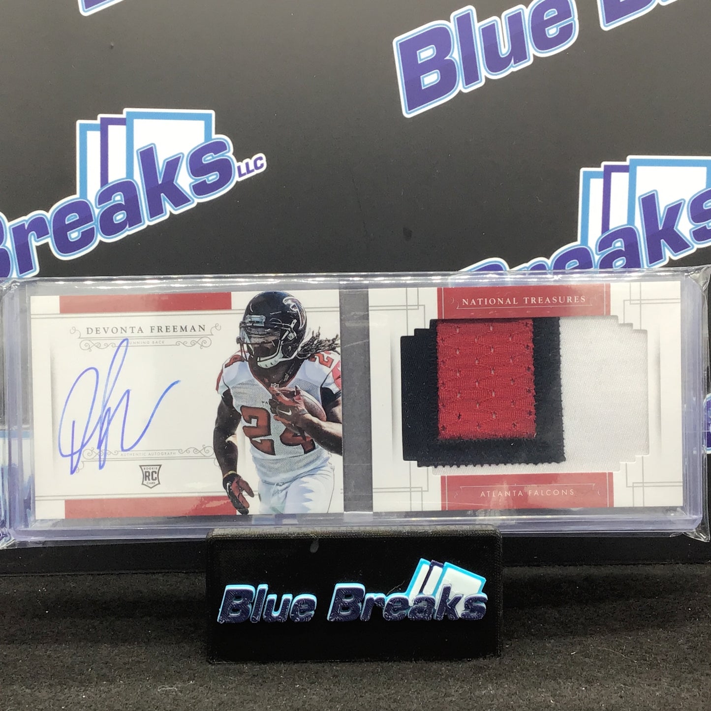 2014 Panini - National Treasures - Devonta Freeman - 20/99 - Jumbo Rookie Booklet - Atlanta Falcons