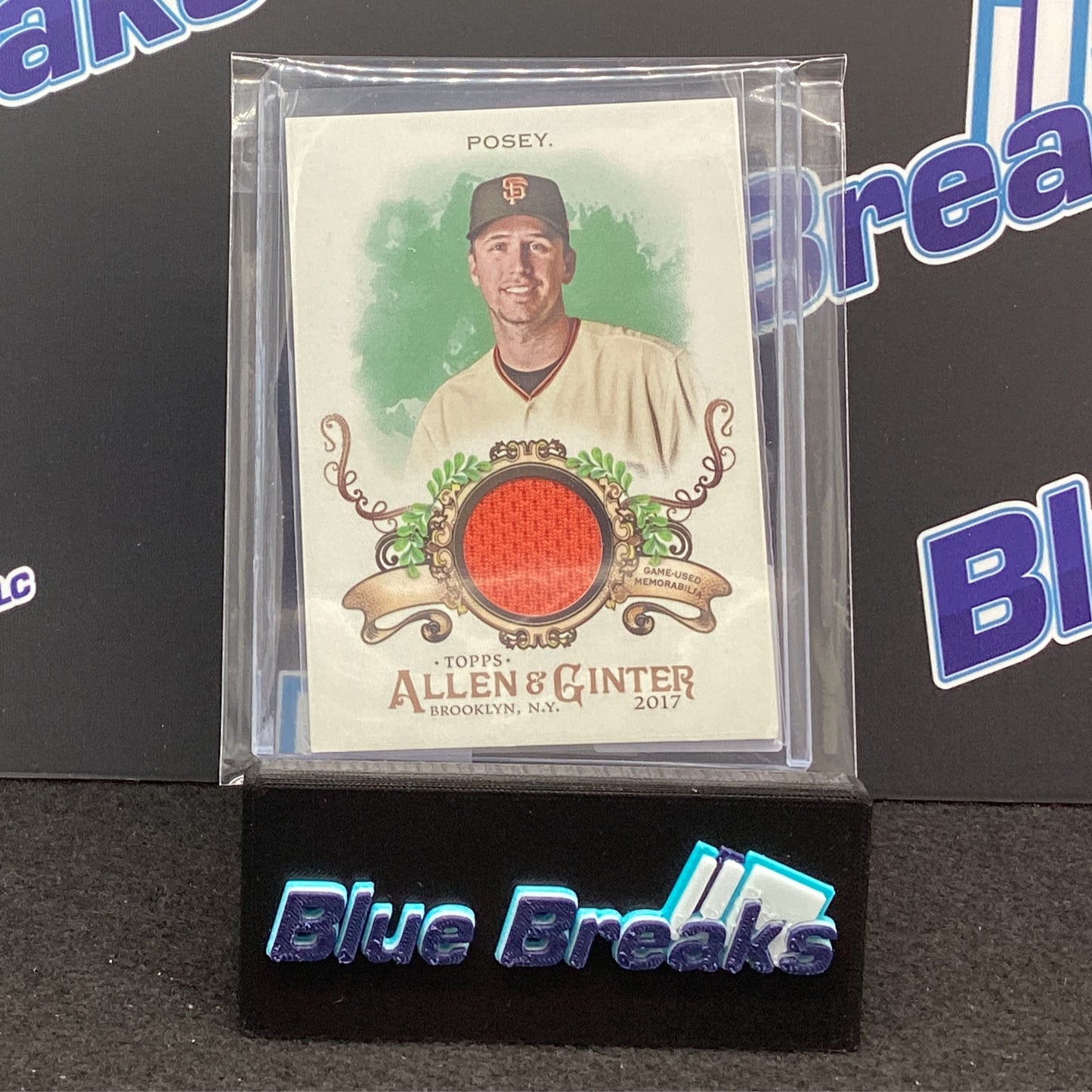 2017 Allen & Ginter Buster Posey relic #FSRB-BP