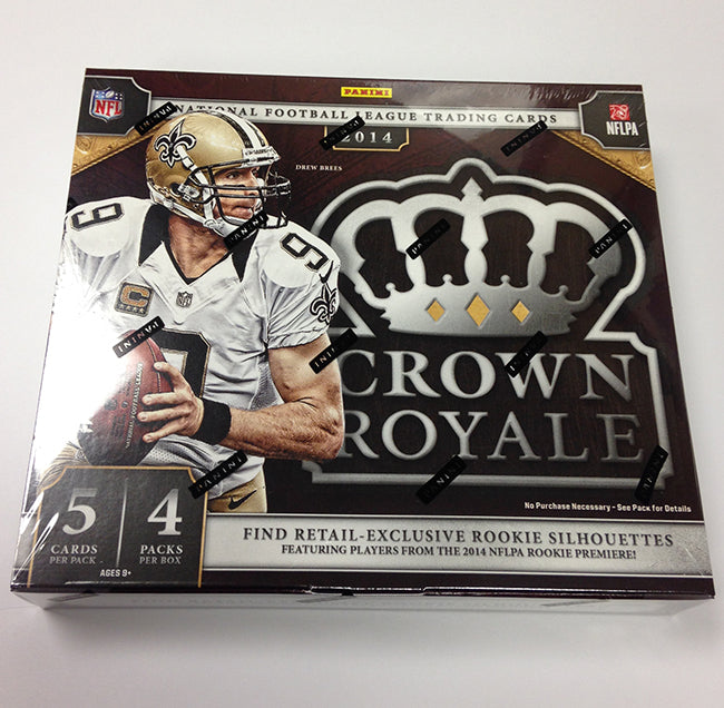 2014 Panini Crown Royale Football Retail Box - Sealed Wax