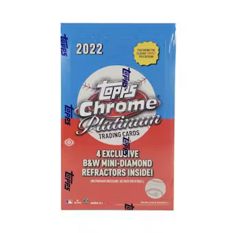 2022 Topps Chrome Platinum Anniversary Baseball Lite Box - Sealed Wax
