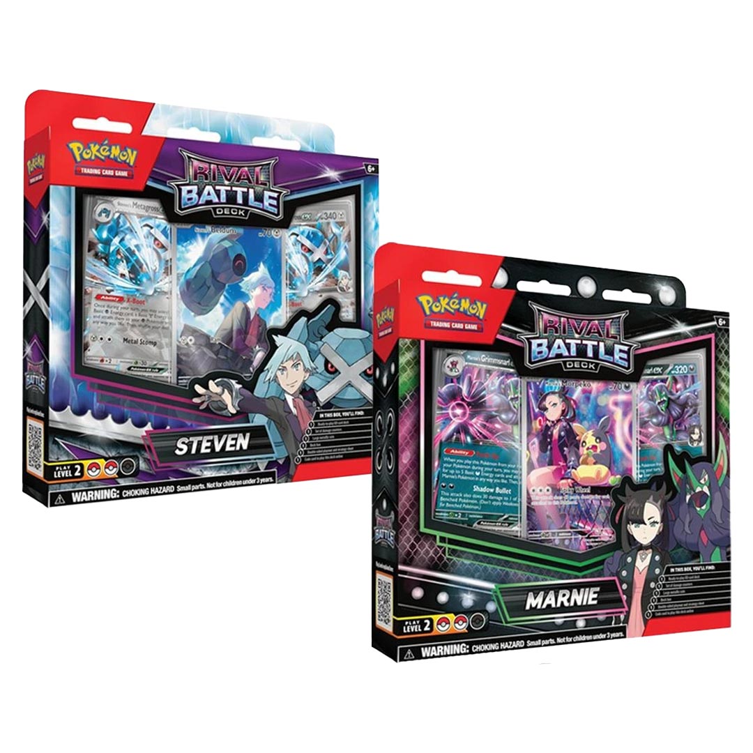 Pokémon Rival Battle Deck - Marnie or Steven - Sealed Wax