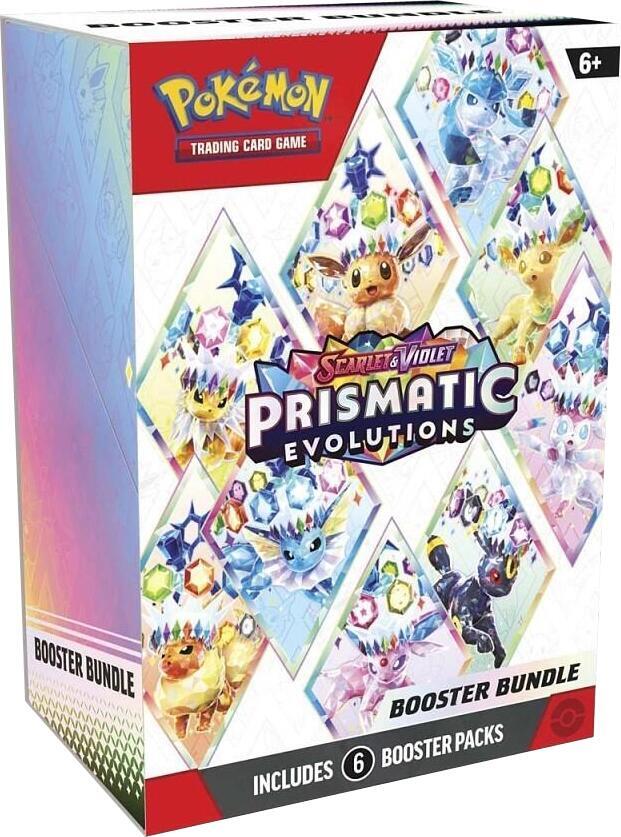 Pokémon - Prismatic Evolutions Booster Bundle - SV: Prismatic Evolutions (PRE) - Sealed Wax
