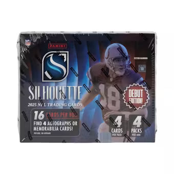 2025 Panini Silhouette Football Hobby Box - Sealed Wax