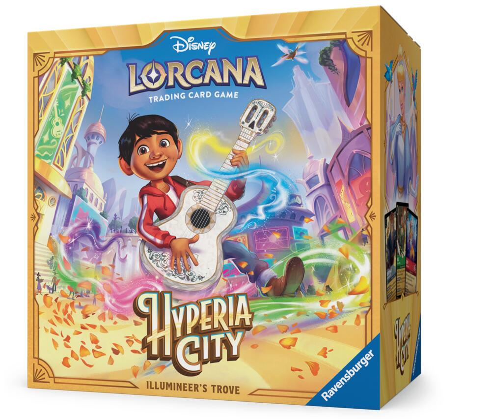 Disney Lorcana: Hyperia City Illumineer's Trove - Hyperia City (14) - Sealed Wax