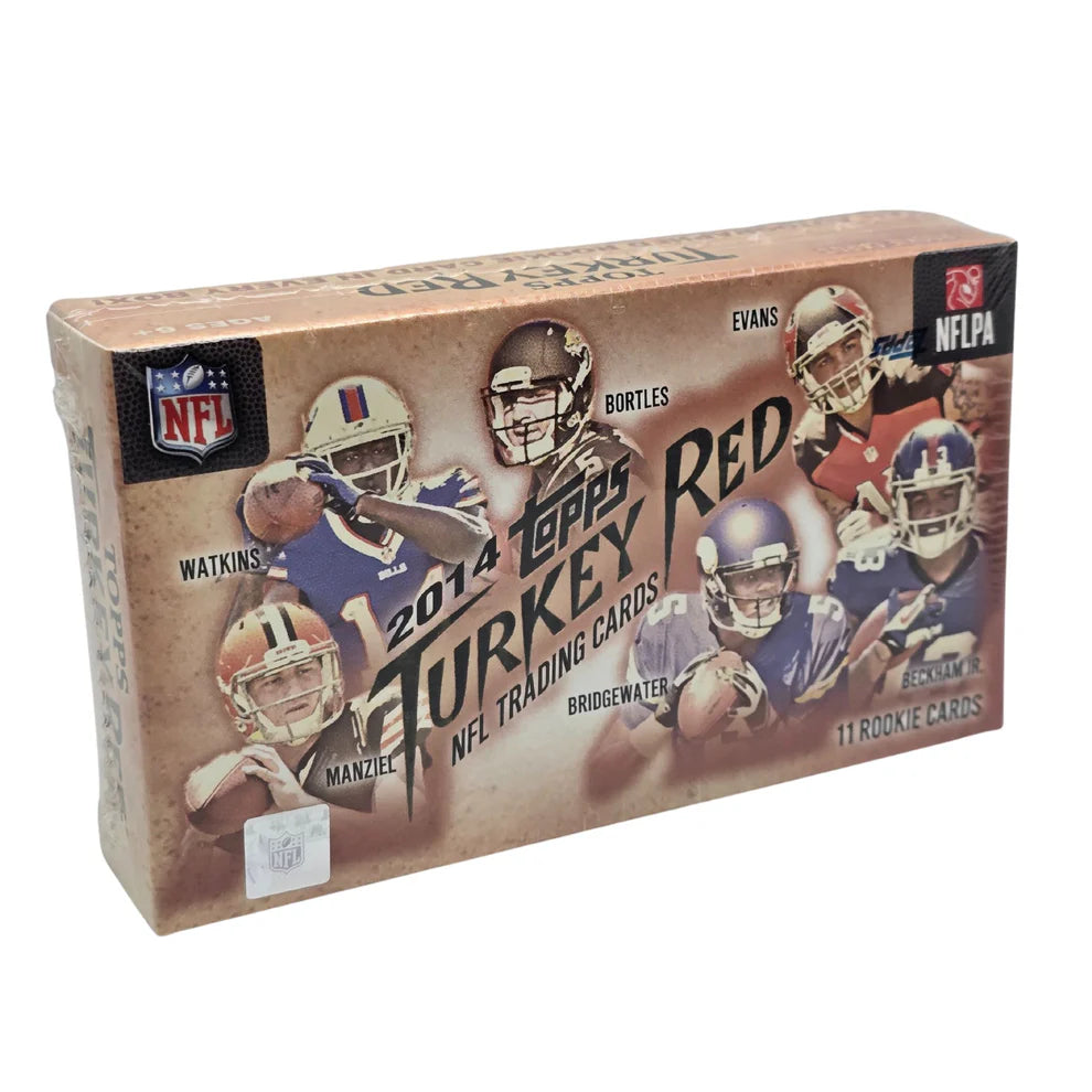 2014 Topps Turkey Red Football Box - Sealed Wax