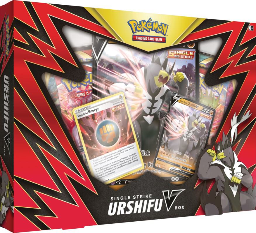 Pokémon Rapid Strike or Single Strike Urshifu V Box - SWSH05: Battle Styles (SWSH05) - Sealed Wax