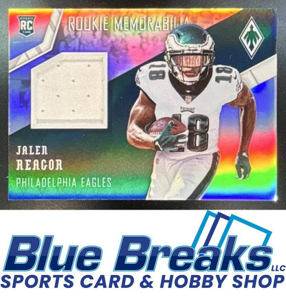 2020 Panini Phoenix Jalen Reagor #13 Rookie Memorabilia 009/100 RC