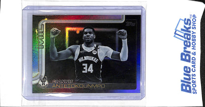 2025 Topps - flagship - blackout - Giannis Antetokounmpo - #54 - basketball - Bucks