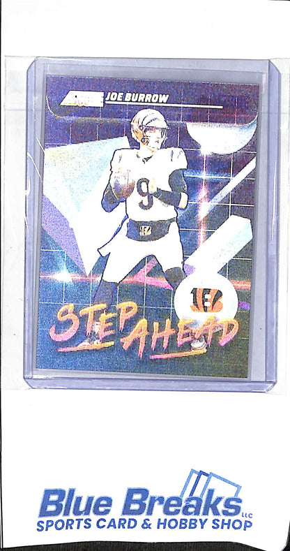 2025 Panini - Score - Step Ahead - Joe Burrow - #SA-JBW - Bengals