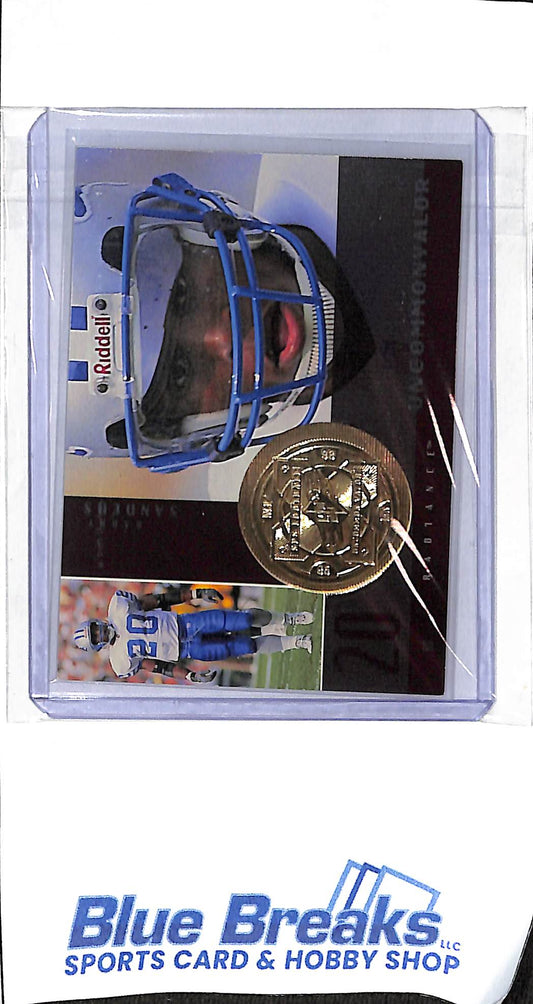 1998 Upper Deck - Uncommon Valor - Radiance - Barry Sanders - 494/540 - #363 - football - Lions