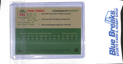 2023 Topps Chrome Platinum - Rose Gold Mini Diamond - Frank Thomas - 25/75 - #451 - baseball - White Sox