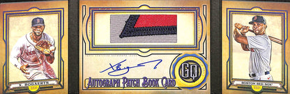 2021 Topps - Gypsy Queen - Xander Bogaerts - auto relic booklet - 03/20 - #GQAP-XB - baseball - Red Sox