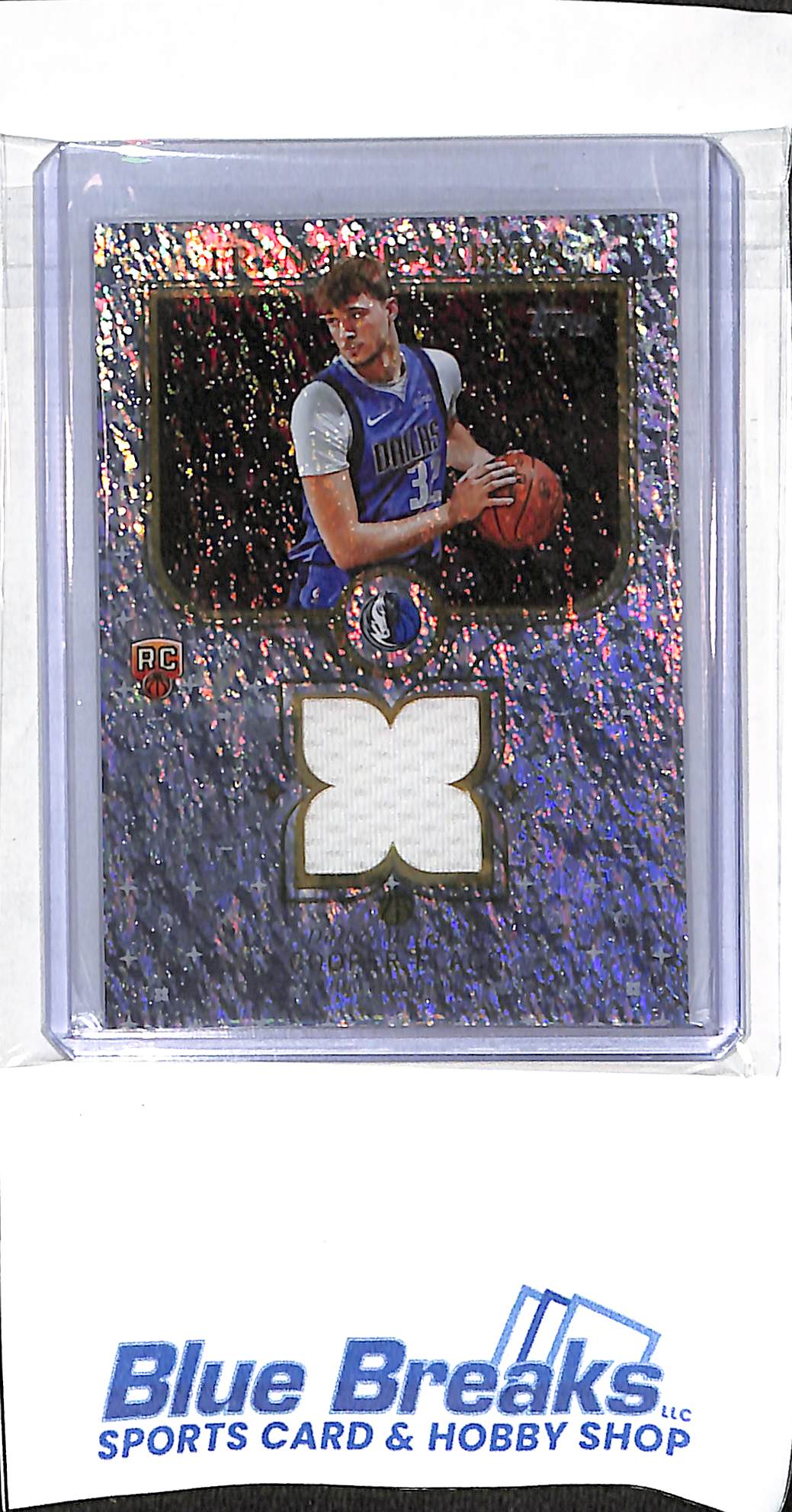2025 Topps - Franchise Fabrics - Holo Foil - Cooper Flagg - RC - #FF-CF - RC - basketball - Mavericks
