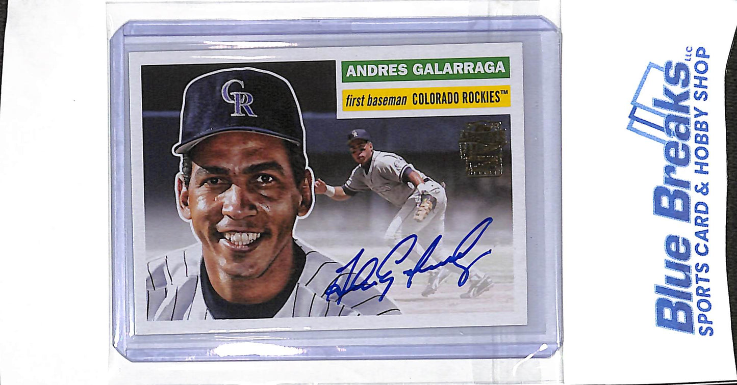 2025 Topps - Archives - Andres Galarraga - auto - 1956 fan favorite - #56FFA-AGA - baseball - Rockies