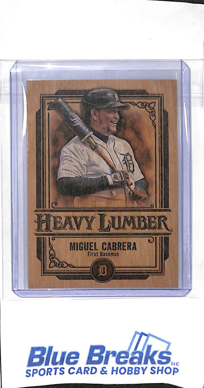 2025 Topps Update - Heavy Lumber - Miguel Cabrera - #HL-53 - baseball - Tigers