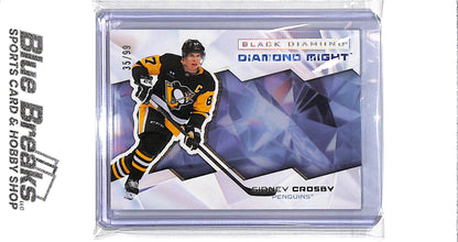 2025-26 Upper Deck - Black Diamond - Diamond Might - Sidney Crosby - 35/99 - #DM-SC - hockey - Penguins