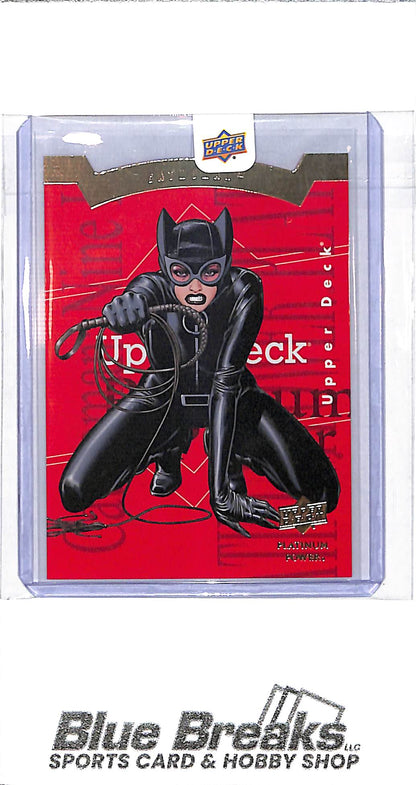 2026 Upper Deck - Platinum Power - red - Catwoman - 27/99 - #13 of 15 - entertainment - Batman