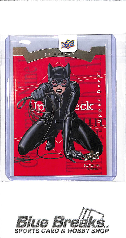 2026 Upper Deck - Platinum Power - red - Catwoman - 27/99 - #13 of 15 - entertainment - Batman