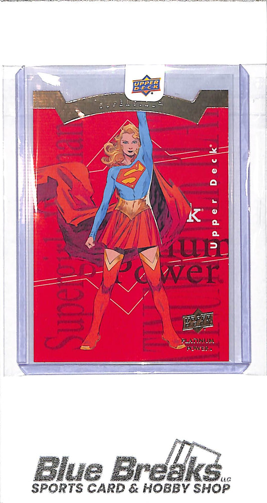 2026 Upper Deck - Platinum Power - red - Supergirl - 30/33 - #12 of 15 - entertainment - Superman