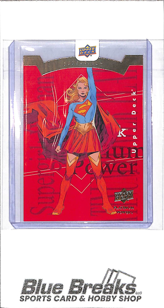 2026 Upper Deck - Platinum Power - red - Supergirl - 24/33 - #12 of 15 - entertainment - Superman