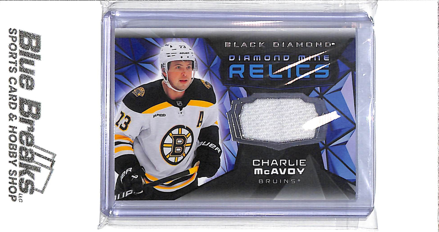 2025-26 Black Diamond - Diamond Mine Relics - Charlie McAvoy - #DMR-CM - hockey - Bruins