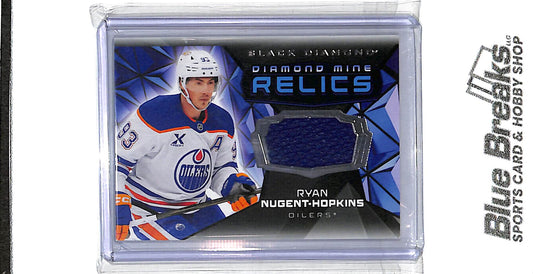 2025-26 Upper Deck - Black Diamond - Diamond Mine Relics - Ryan Nugent-Hopkins - #DMR-RN - hockey - Oilers