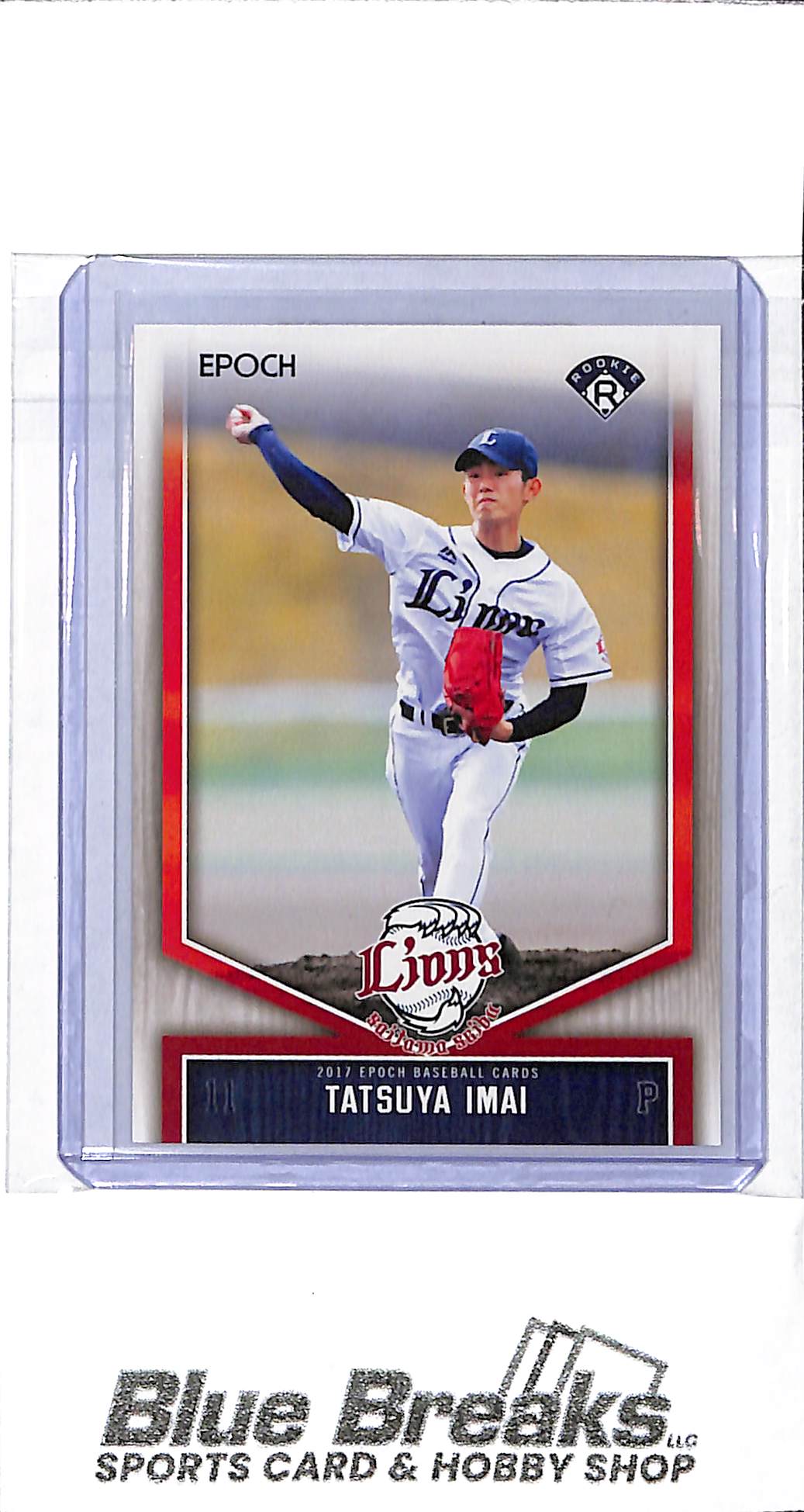 2017 EPOCH - Tatsuya Imai - RC - #6 - baseball - Saitama Seibu Lions - Astros