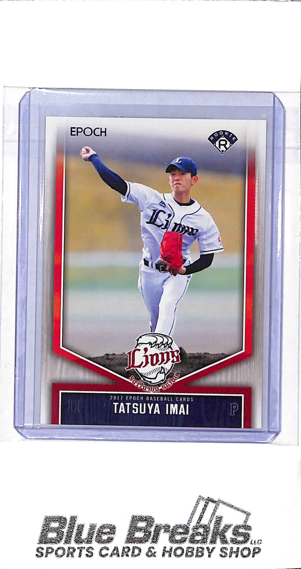 2017 EPOCH - Tatsuya Imai - RC - #6 - baseball - Saitama Seibu Lions - Astros