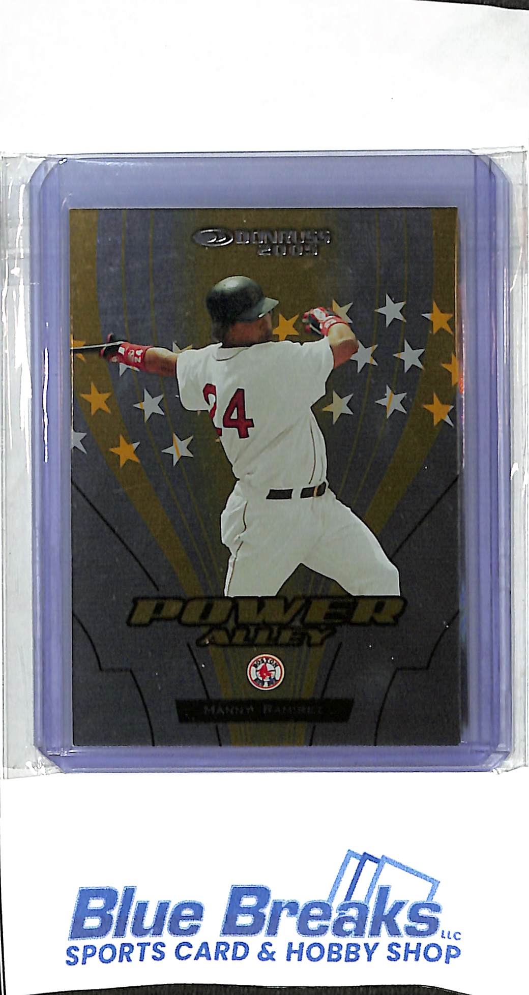 2005 Donruss - Power Alley - Manny Ramirez - 039/100 - #PA-14 - baseball - Red Sox