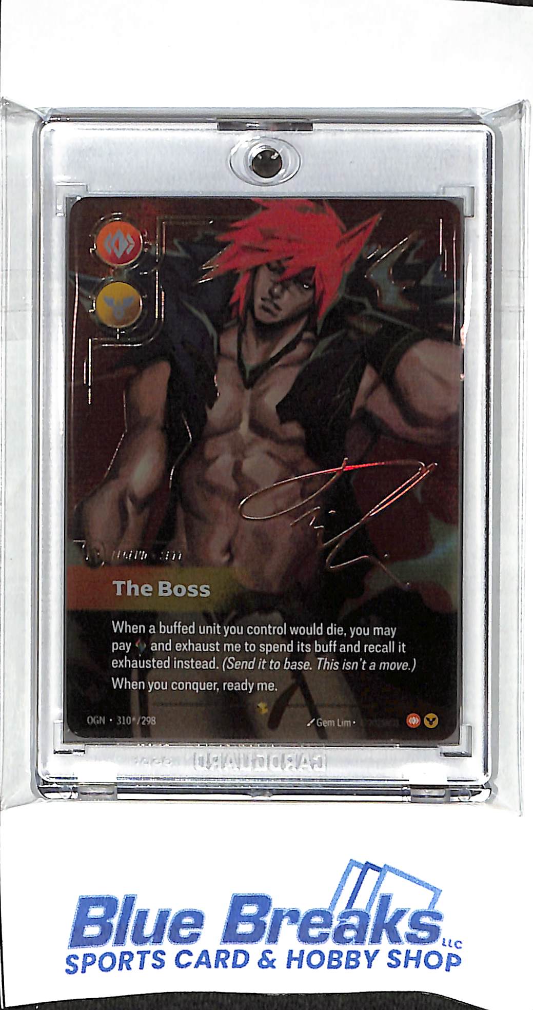 Riftbound - League of Legends - Sett - The Boss (Signature) - Origins ...