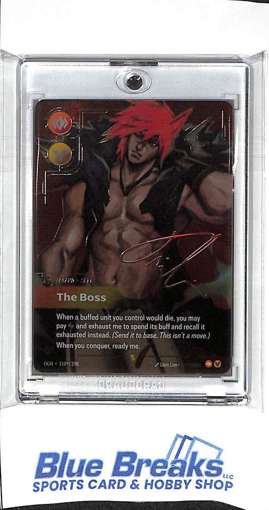 Riftbound - League of Legends - Sett - The Boss (Signature) - Origins (OGN)
