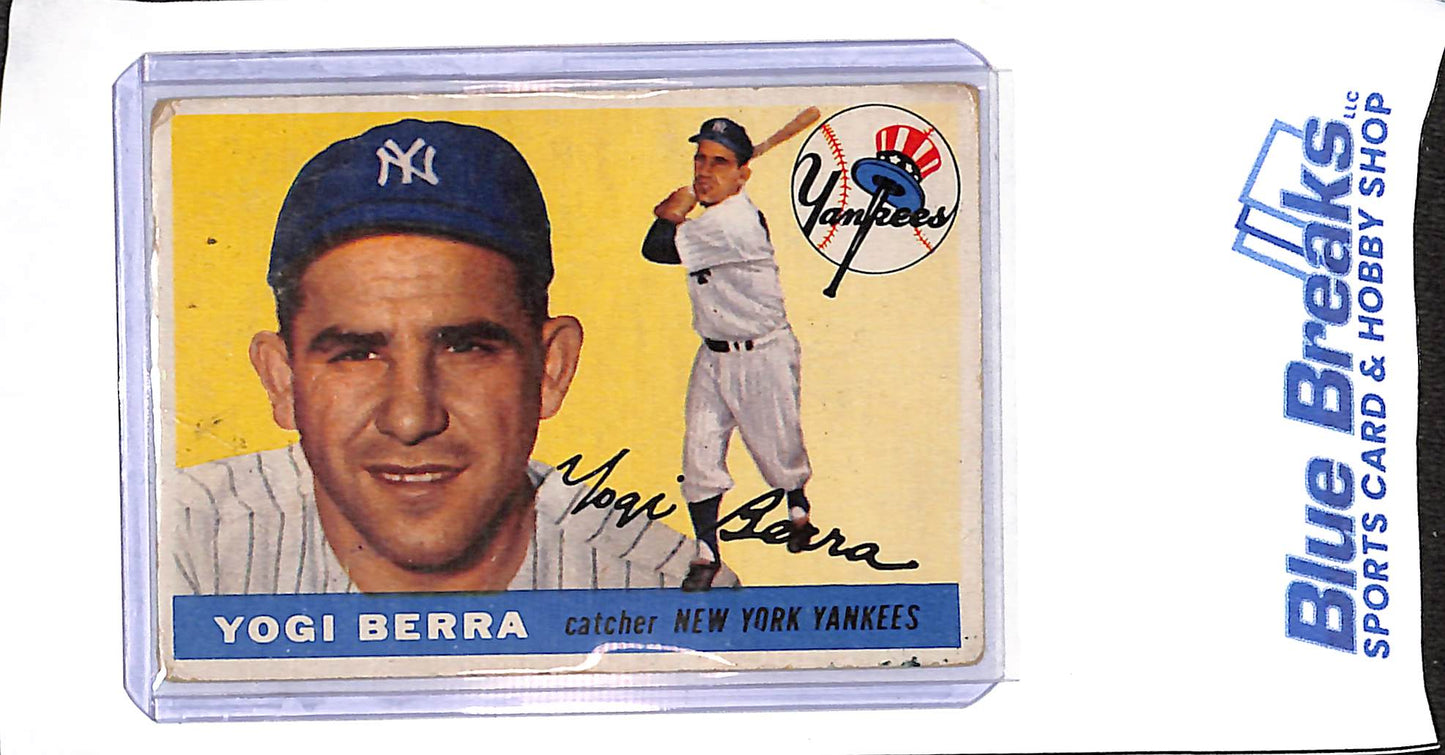 1955 Topps - Yogi Berra - #198 - baseball - Yankees