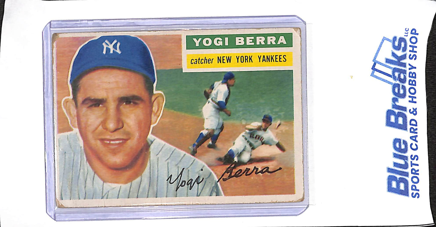 1956 Topps - Yogi Berra - #110 - baseball - Yankees