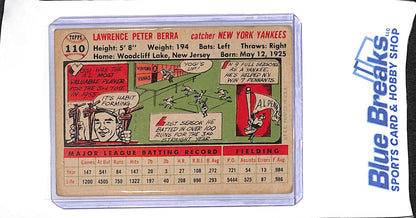1956 Topps - Yogi Berra - #110 - baseball - Yankees