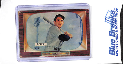 1955 Bowman - Yogi Berra - #168 - baseball - Yankees